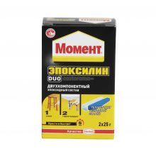 Эпоксид.клей МОМЕНТ ЭПОКСИЛИН DUO в шоу-боксе 2x25г