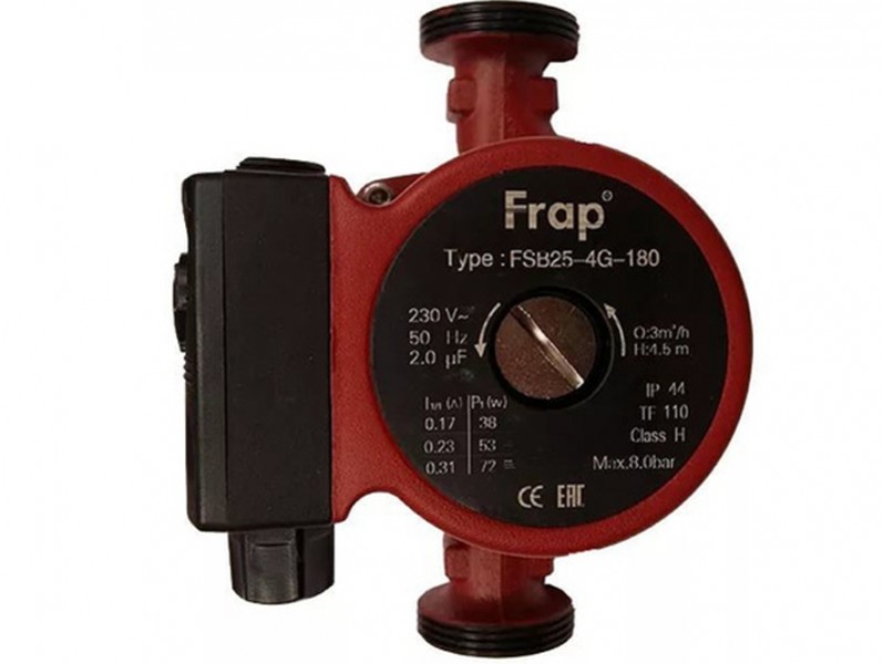 Насос FRAP 25/40 с гайками - купить в Тамбове